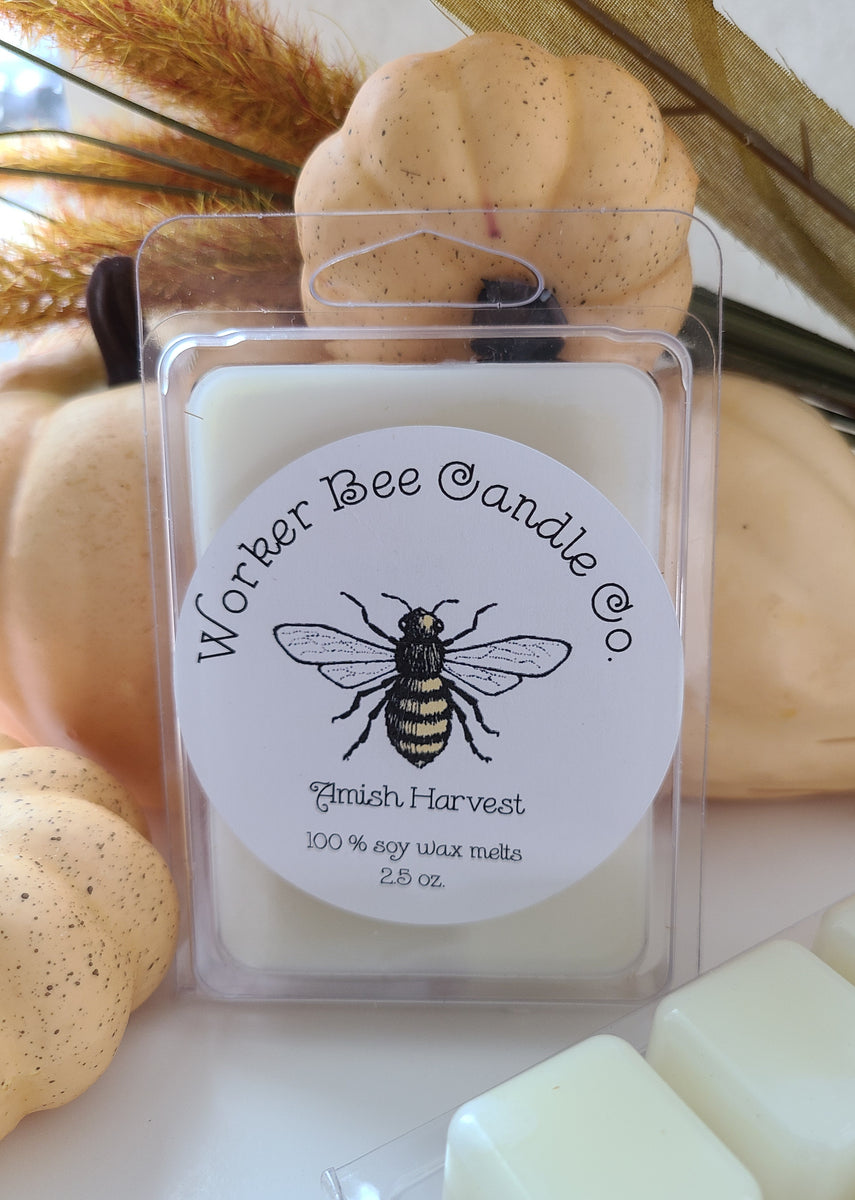 100% US Grown Soy Wax Melt 2.5 oz Baby Bee Wax Melt – Worker Bee