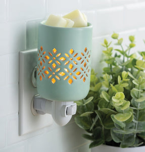 Soft Mint Pluggable Electric Wax Warmer