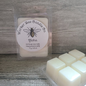 100% US Grown Soy Wax Melt Aloha