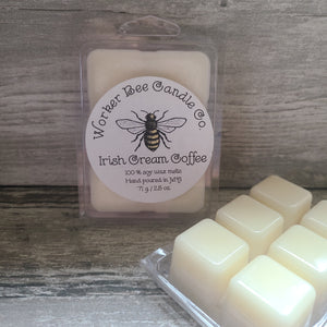 100% US Grown Soy Wax Melt Irish Cream Coffee