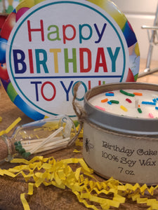 Hap-Bee Birthday Cake gift pack