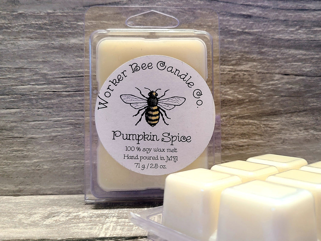 100% US Grown Soy Wax Melt 2.5 oz. Pumpkin Spice