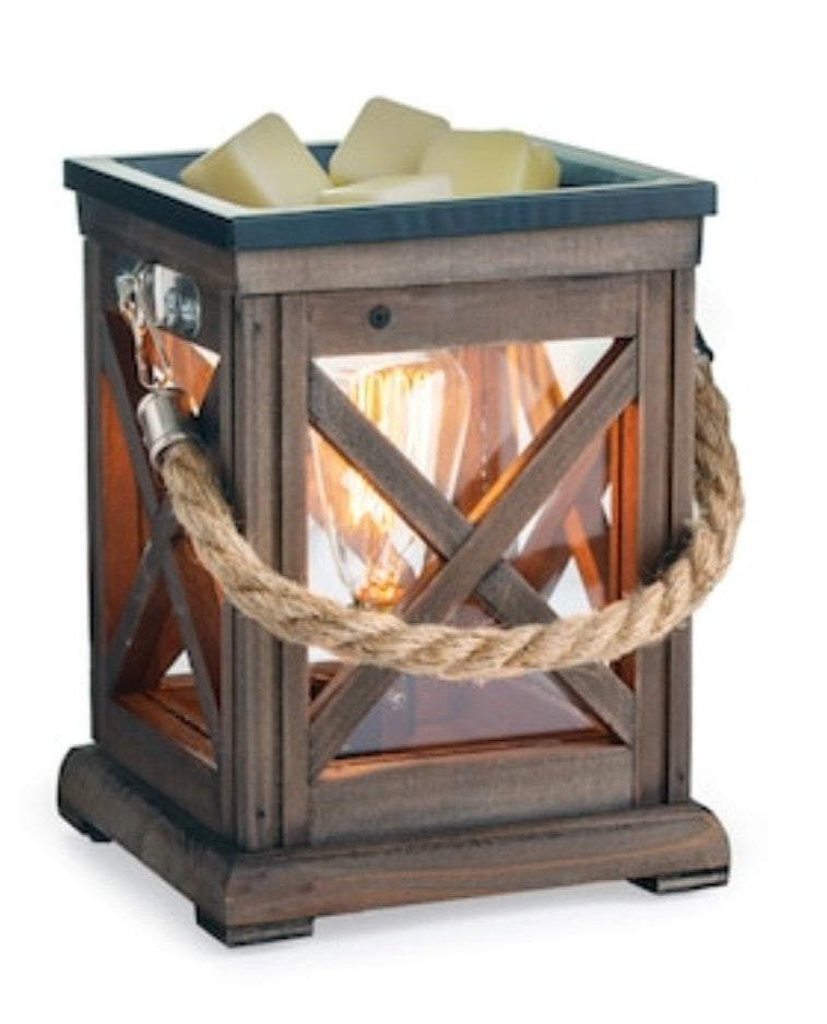 Large Wooden Electric Wax Warmer